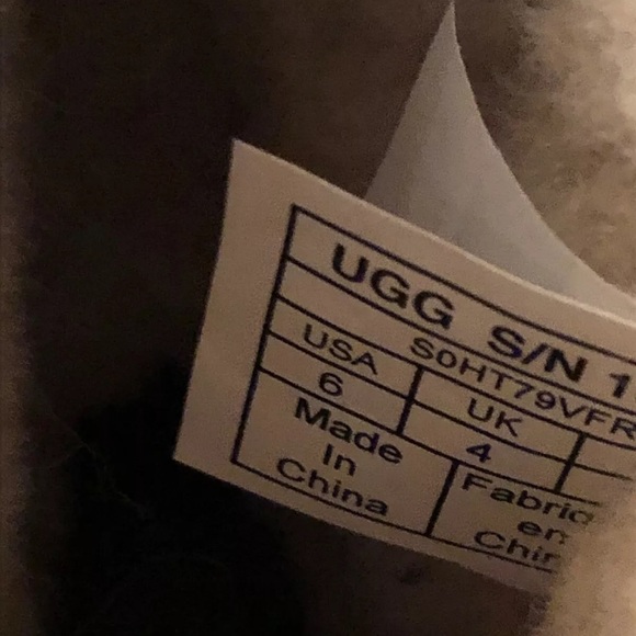 Blue Sparkly Uggs - Picture 5 of 5